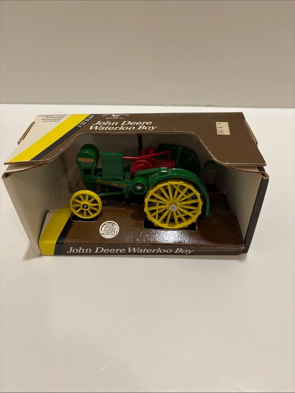 Ertl John Deere Waterloo Boy, 1/32 scale. In original box.